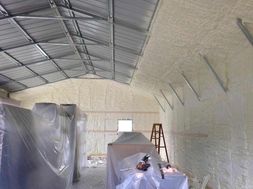 Metal Building Insulation, Barn and Garage Insulation