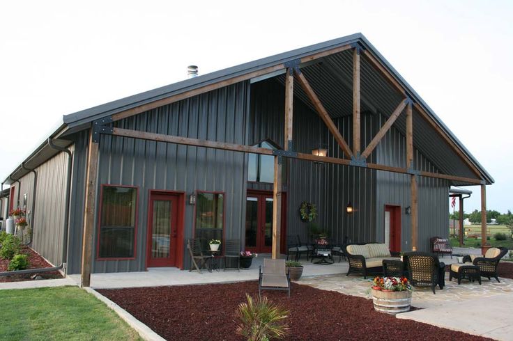 Mueller Buildings Custom Metal Steel Frame Homes