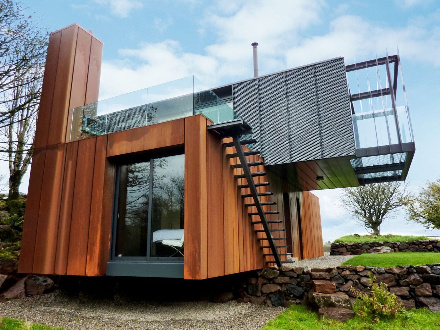 Grand Designs - Shipping Container Home by Patrick Bradley | Metal