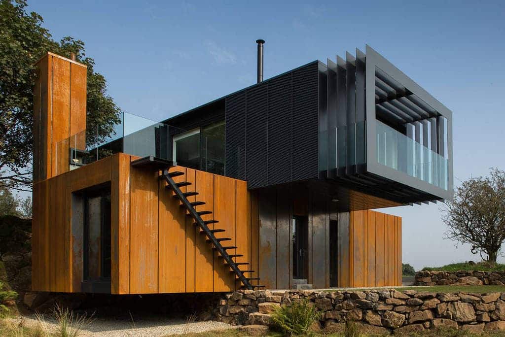 Grand Designs SHIPPING CONTAINER house built by farmer to find his ...