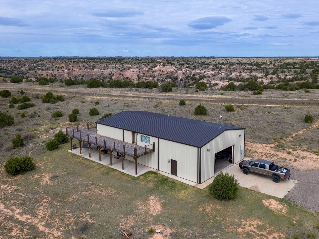 Amarillo, Texas 7+acres 2,929sqft 3bed 3bath barndo Metal Building Homes