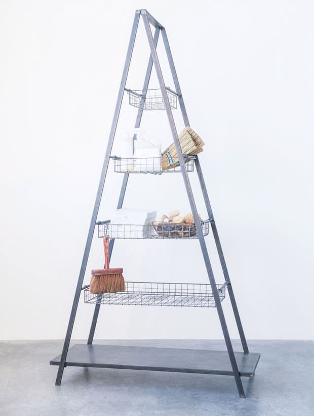 Basket Ladder Shelf