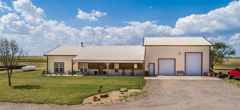 Amarillo 42-acre 2,617sqft 3bed 2bath custom barndo
