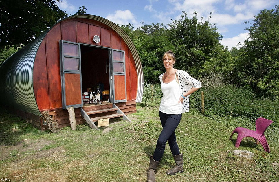 quonset hut she shed