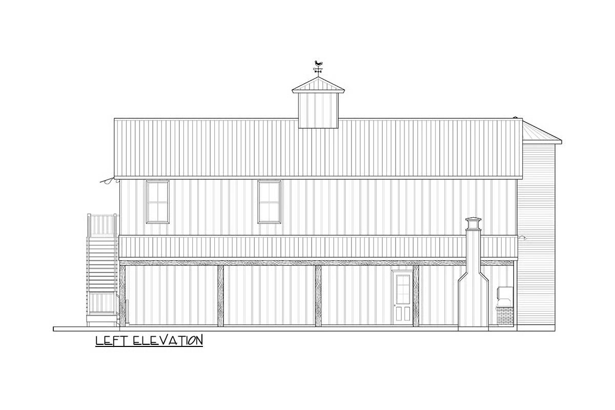silo barndominium home plans