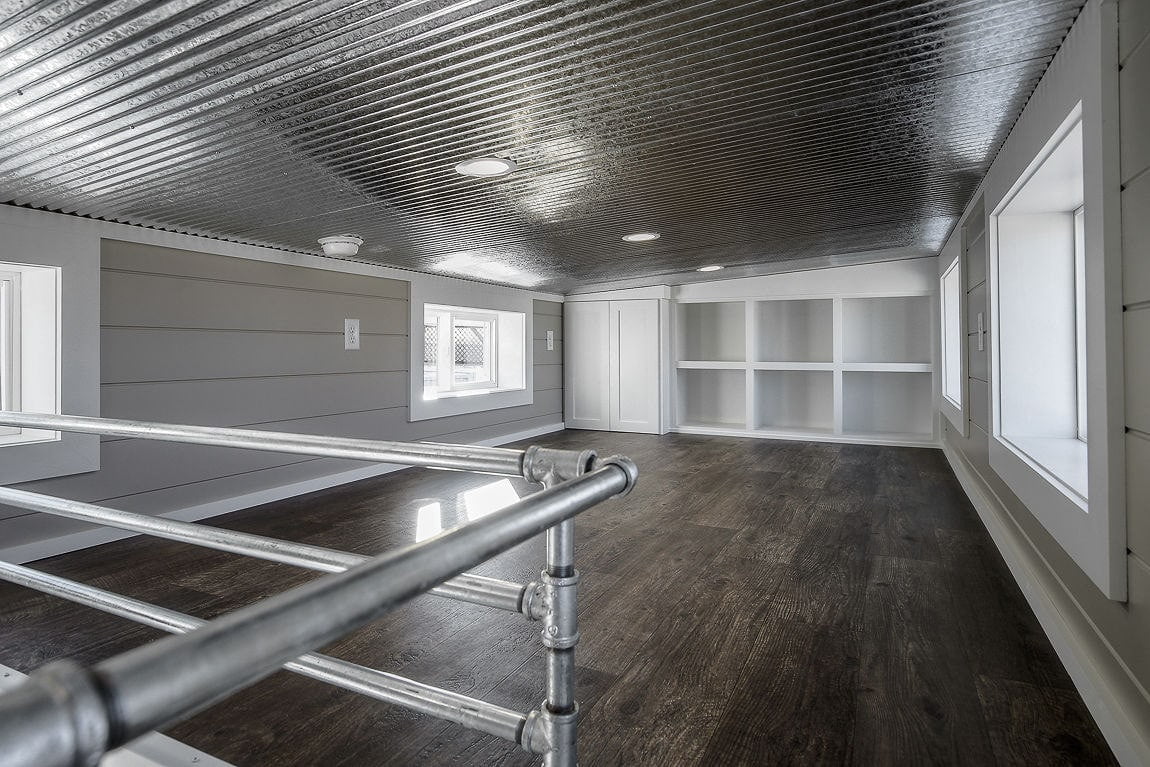 2nd story shipping container