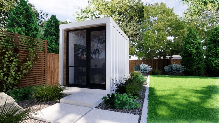 HonoMobo Create Shipping Container Homes Above Garages