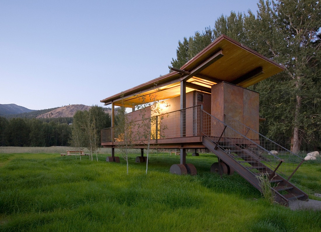 Olson Kundig Rolling Huts