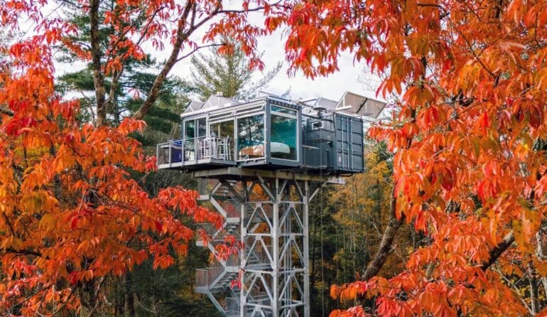 The Container Tower  House (River House Lookout)