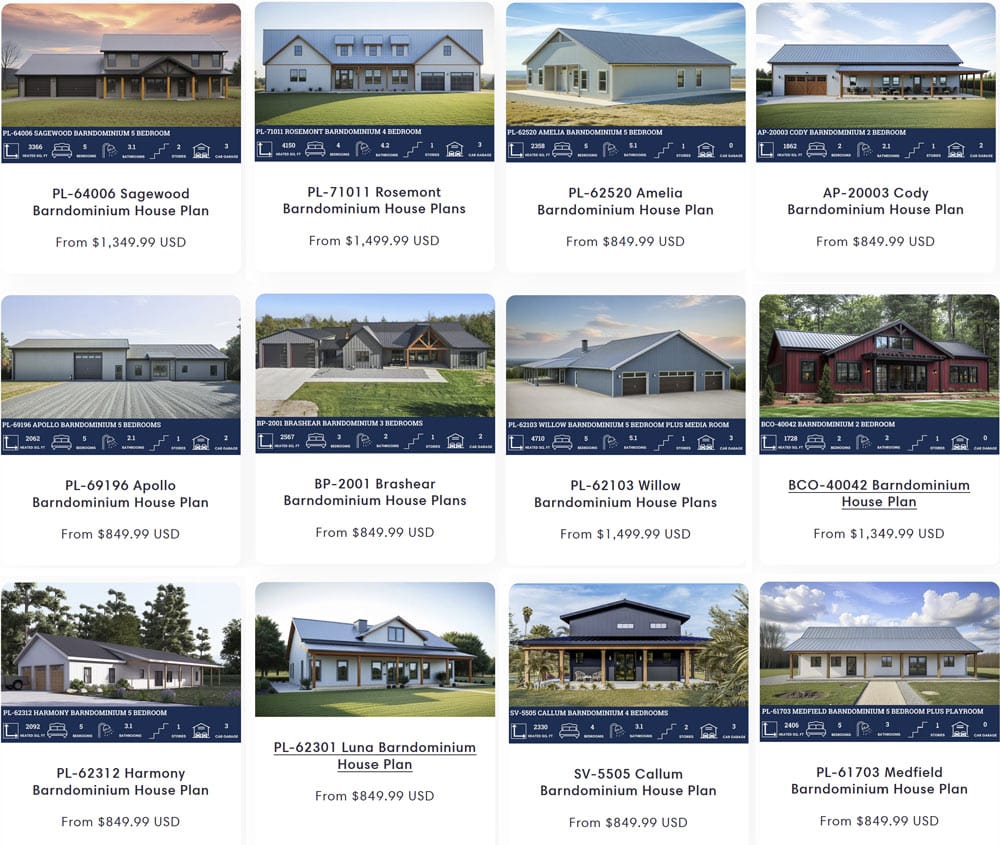 Tennessee Barndominium Floor Plans