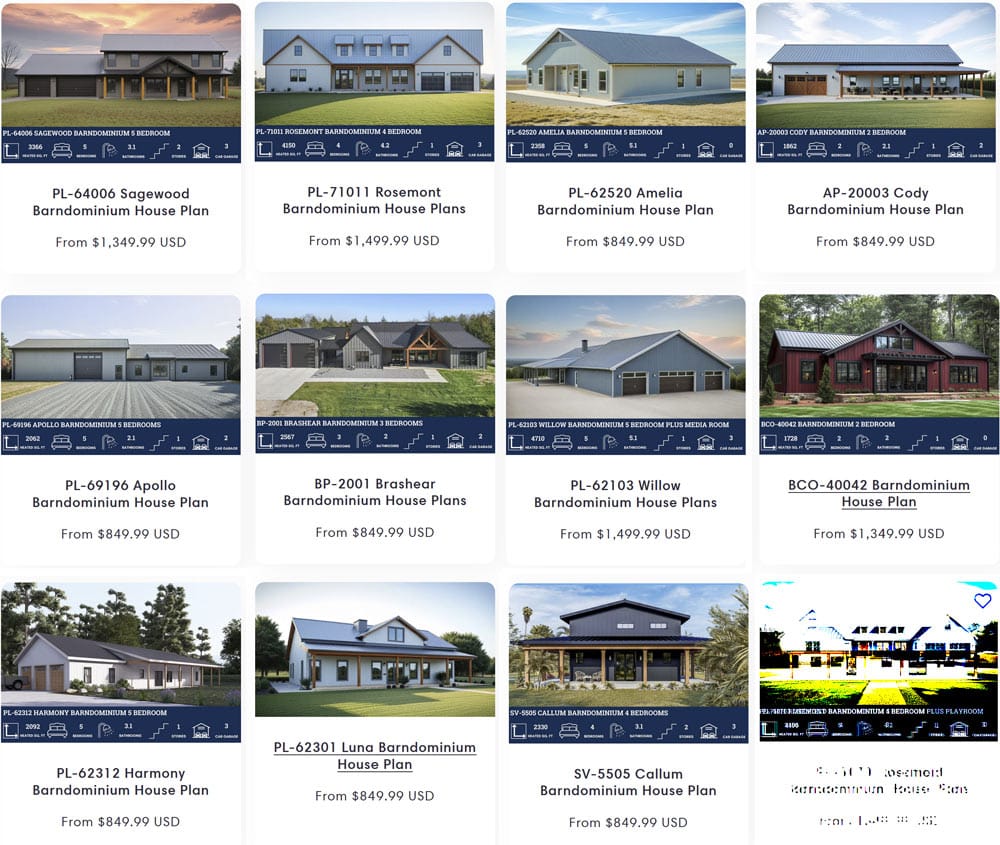 West Virginia Barndominium Floor Plans